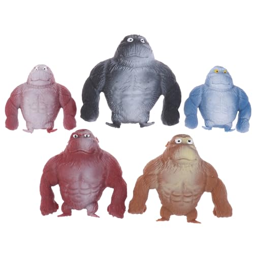 Einheit Creative Jumbo Gorilla Soft Rubber Spiel Ding Quietschen AFFE Stress Abnahme Puppe von Dusarls