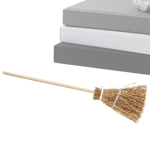 Duvcoywae Hexenbesen Halloween Deko | Miniaturbesen Requisiten - Puppenhausmöbel Deko Für Party Theateraufführung Festival Maskerade Familientreffen Duvcoywae Hexenbesen Halloween Deko | Miniaturbesen Requisiten - Puppenhausmöbel Deko Für Party Theateraufführung Festival Maskerade Familientreffen von Duvcoywae