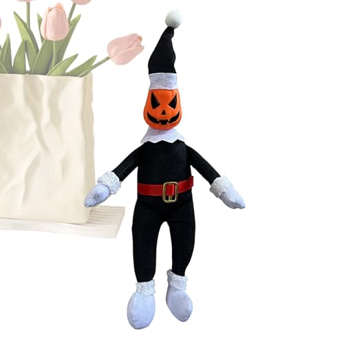 Duvcoywae Plüsch Halloween Puppe - Kürbis Clown Kuschelpuppe | Weiche Kuschelkissen Deko Für Mädchen Geburtstag Halloween Party Duvcoywae Plüsch Halloween Puppe - Kürbis Clown Kuschelpuppe | Weiche Kuschelkissen Deko Für Mädchen Geburtstag Halloween Party von Duvcoywae