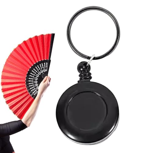 Duvcoywae Trick Prop - Drehbarer Handfächer Kontrollschnalle für Zauberkünstler | Einziehbares Gadget Tanzchoreographie Zubehör für Anfänger Studenten Freunde Tänzer sowie Duvcoywae Trick Prop - Drehbarer Handfächer Kontrollschnalle für Zauberkünstler | Einziehbares Gadget Tanzchoreographie Zubehör für Anfänger Studenten Freunde Tänzer sowie von Duvcoywae