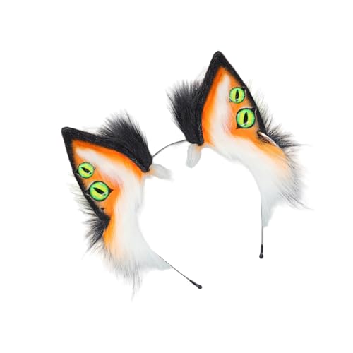Duyeuau Anime-Charakter-Kostüm, Haarband, biegbarer Rahmen, Plüsch-Ohr, Themenparty-Zubehör, Anime-Expo, Rollenspiel, essentielles Plüschtier-Ohr für Rollenspiele Duyeuau Anime-Charakter-Kostüm, Haarband, biegbarer Rahmen, Plüsch-Ohr, Themenparty-Zubehör, Anime-Expo, Rollenspiel, essentielles Plüschtier-Ohr für Rollenspiele von Duyeuau