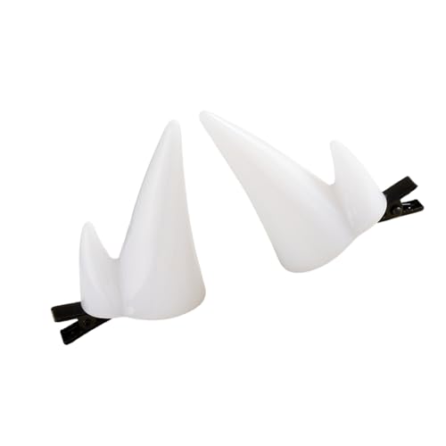 Duyeuau Teufelshorn-Haarspange, sicherer Griff, Haarhalter, dekorativer Seitenclip für Punk-Kostüm, Event-Zubehör, Teufelshorn-Kopfschmuck Duyeuau Teufelshorn-Haarspange, sicherer Griff, Haarhalter, dekorativer Seitenclip für Punk-Kostüm, Event-Zubehör, Teufelshorn-Kopfschmuck von Duyeuau