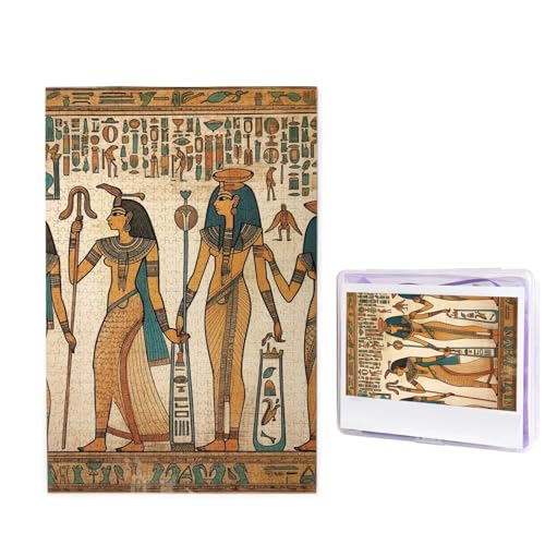 Puzzle mit 1000 Teilen – Frauen im alten Ägypten, Puzzles für Erwachsene, herausforderndes Puzzle, personalisiertes Bild, Puzzle, Holzpuzzle, 74,9 x 50 cm von Dwrepo