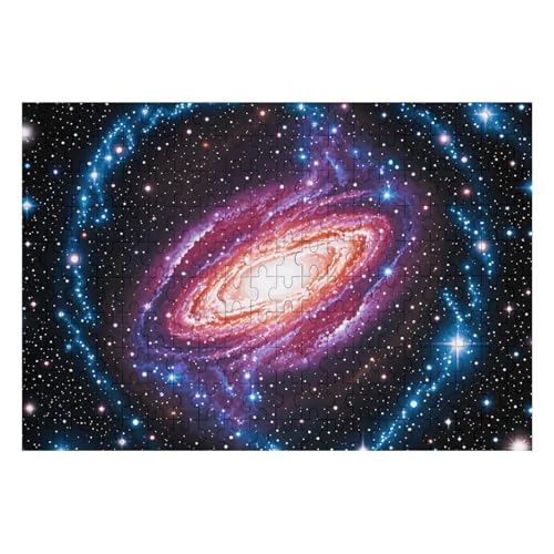 Sternbild Sternhaufen Galaxien Puzzles Personalisiertes Bild Puzzle Wohnkultur Wand Holz Puzzle 200 Teile für Erwachsene von Dwrepo