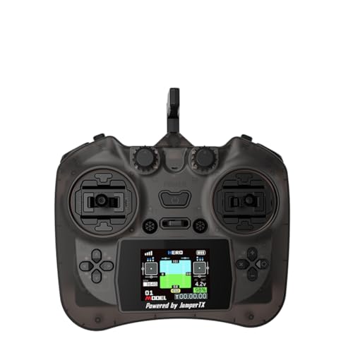 Dxoniislh Smart Remote Controller TX Farbbildschirm Sender Hall-Sensor Gimbals ELRS 2,4G 100mW 12CH für FPV RC Drohne A von Dxoniislh