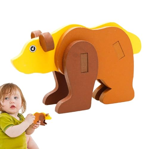 Animal Blocks Game, 3D Animal Puzzle, Model Building Blocks, Animal Building Blocks, Kids Animal Puzzle, 3D Animal Blocks, Toy Animal Building Set, Favor Animal Blocks, Animal Model Puzzle, Cute von Dybnuhoc