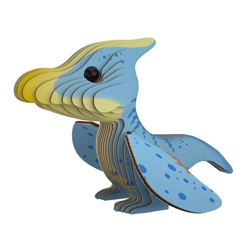 Dybnuhoc 3D-Dinosaurier-Puzzle,Dinosaurier-Puzzle - 3D-Rätsel mit Tiermotiven | Hand-Auge-Koordinationstraining, Tierbausteine, Lernspielzeug von Dybnuhoc