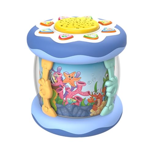 Kids Musical Instruments, Cartoon Sea Animal Toy, Music Toy with Light, Multi-Functional Hand Drum, Educational Instruments Toy, Early Education Music Toy, Toddler Musical Drum, Light and Sound Toy von Dybnuhoc