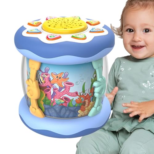 Kids Musical Toy, Portable Cartoon Music Toy, Sea Theme Musical Toy, Light-up Musical Toy, Preschooler Musical Toy, Educational Musical Instrument, Musical Light-up Toys, Cartoon Music Toy For Kids, K von Dybnuhoc