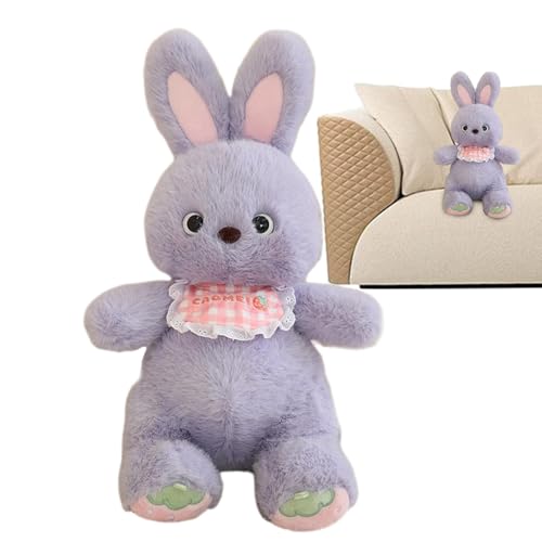 Stuffed Bunny Plush, Adorable Animals Plush, Plush Bunny Pillow, Plush Doll Black Cat, Room Decor Bunny, Living Room Plush Toy, Stuffed Rabbit Doll, Cute Plush Doll Decor for Living Room Bedroom von Dybnuhoc