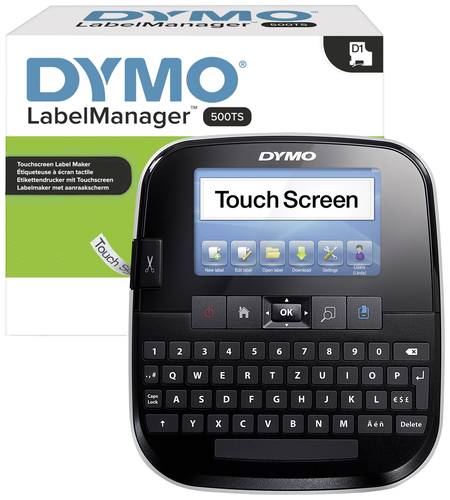 DYMO LabelManager 500TS Beschriftungsgerät Geeignet für Schriftband: D1 6 mm, 9 mm, 12 mm, 19 mm, von Dymo