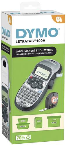 DYMO LetraTag LT 100H Beschriftungsgerät Geeignet für Schriftband: LT 12mm von Dymo