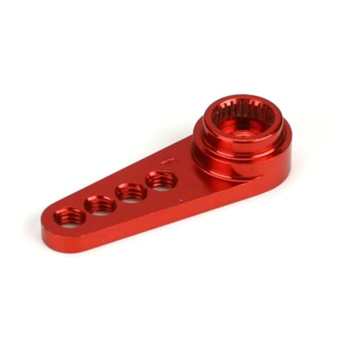 Dynamite 1/2 Machined Aluminum 25T Servo Arm, Red von Dynamite