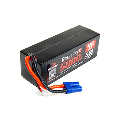 Dynamite 14.8V 5000mAh 4S 50C Reaction 2.0 Hardcase LiPo Battery: EC5 von Dynamite