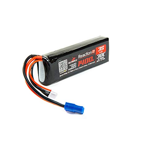 11.1V 1400mAh 3S 30C Reaction 2.0 LiPo Battery: EC3 von Dynamite