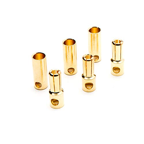 Dynamite Connector: Gold Bullet Set, 5.5mm (3) von Dynamite