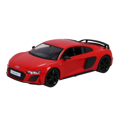 Dynatech Audi R8 Coupé RC Auto 1:14 Rot | Ferngesteuertes Fahrzeug mit 2,4 GHz Steuerung & LED-Leuchten | Rennspaß für Kinder ab 3 Jahren von Dynatech