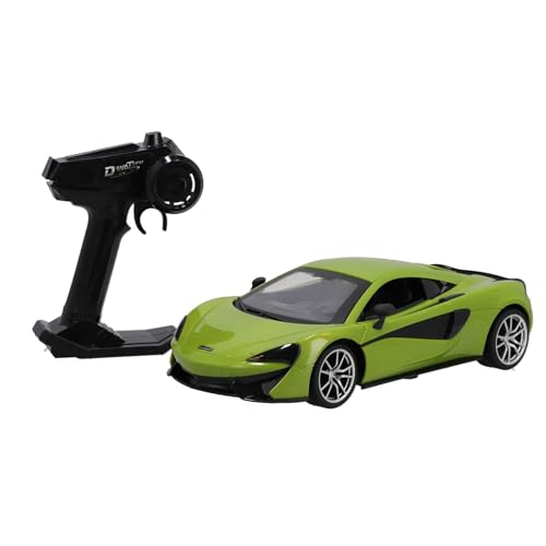 Dynatech McLaren 570S RC Auto 1:14 Neongrün | Ferngesteuertes Fahrzeug mit 2,4 GHz Steuerung & 12 km/h Höchstgeschwindigkeit | Für Kinder ab 3 Jahren von Dynatech