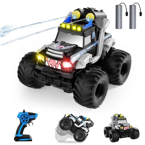 Dysaim Amphibienfahrzeug Ferngesteuertes Auto Offroado Offroad, Monstertruck Ferngesteuert, Kinder Spielzeug 2,4 Ghz RC Auto mit Fernbedienung Drift Car Monster Jam Ferngesteuertes Auto Ab 6-12 Jahre Dysaim Amphibienfahrzeug Ferngesteuertes Auto Offroado Offroad, Monstertruck Ferngesteuert, Kinder Spielzeug 2,4 Ghz RC Auto mit Fernbedienung Drift Car Monster Jam Ferngesteuertes Auto Ab 6-12 Jahre von Dysaim