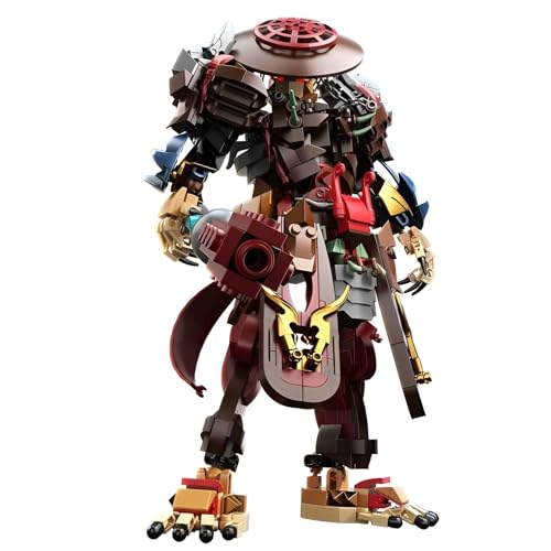 Affenkönig Mech Bausteine Bausatz, 867Stück Action Figur Mechas Roboter Spielzeug Sammel Modell Bausatz Cool, Schwarzer Mythos Spiel Charakter Baukasten, Ideen Geschenke für Jungen Kinder Erwachsene von DzirePada