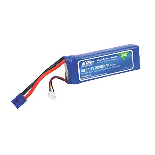 11.1V 2200mAh 3S 30C LiPo Battery: EC3 von E-Flite