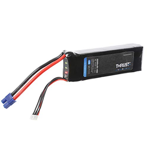 14.8V 3200mAh 4S 40C Thrust VSI LiPo Battery: EC3 von E-Flite