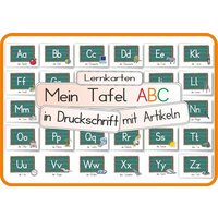 Mein Tafel ABC in Druckschrift mit Artikeln von E & Z Verlag GmbH