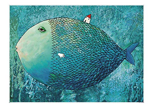 EACHHAHA Fisch Puzzle 1000 Teile,Erwachsene Puzzle Kindlich,Ein Muss für Heimspiele,70 x 50 cm/27.5x19.7in,Fisch von EACHHAHA