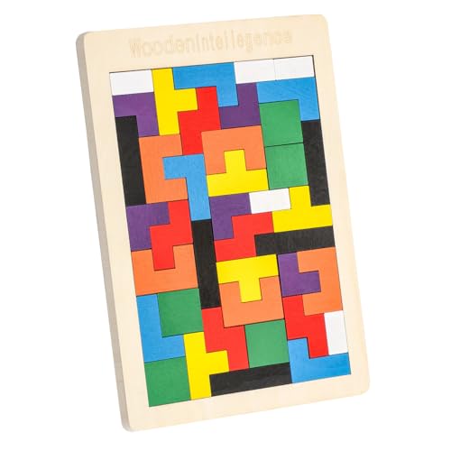 EACHHAHA Holzpuzzle Box Spielzeug, Montessori Spielzeug für Kinder, Holzpuzzle ab 4,Kreativ Lernspielzeug,Fördert räumliche Vorstellungskraft und logisches Denken, Lernendes Puzzle Spielzeug von EACHHAHA