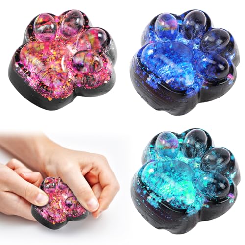 3 Stück Cat Paw Squishy, Katzenpfoten Squishy, Süße Weiche Katzenpfoten Quetschspielzeuge, Squishy Katze Pfote, Cat Paw Squeeze Toy Stressabbau Fidget Toys für Kinder und Erwachsene 3 Stück Cat Paw Squishy, Katzenpfoten Squishy, Süße Weiche Katzenpfoten Quetschspielzeuge, Squishy Katze Pfote, Cat Paw Squeeze Toy Stressabbau Fidget Toys für Kinder und Erwachsene von EAPMGQR