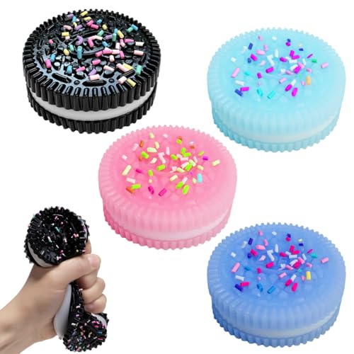 4 Stück Taba Squishy Spielzeug, Oreo Biscuit Stress Relief Spielzeug, Ultra Weiche Dekompression Squeeze Spielzeug Fidget Spielzeug für Kinder Erwachsene Angstlinderung Sensorische Spielzeug 4 Stück Taba Squishy Spielzeug, Oreo Biscuit Stress Relief Spielzeug, Ultra Weiche Dekompression Squeeze Spielzeug Fidget Spielzeug für Kinder Erwachsene Angstlinderung Sensorische Spielzeug von EAPMGQR