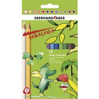 FABER 511405 Farbstift 12 Dicke Farbstifte Tabaluga von EBERHARD FABER