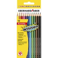 FABER 511412 Buntstift Winner 12er Etui von EBERHARD FABER