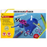 FABER 518424 Farbstift Buntstift TRI Winner 24er Kunststoffbox von EBERHARD FABER