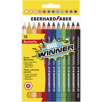 FABER 518712 Buntstift BIG Winner 12er Etui von EBERHARD FABER