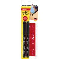 FABER 559597 Hautmarker Tattoo Marker 2er Blisterkarte von EBERHARD FABER