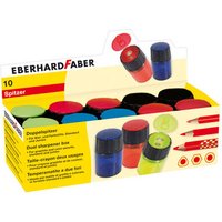 FABER 585134 Doppelspitzdose Deckklappe - farbig sortiert von EBERHARD FABER