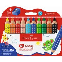 FABER CASTEL 110636 Buntstift Grippy 10er Set mit Spitzer FABER CASTEL 110636 Buntstift Grippy 10er Set mit Spitzer von EBERHARD FABER