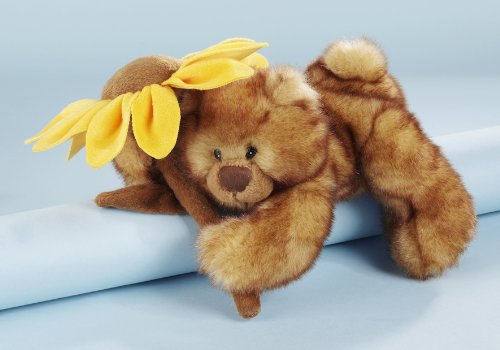 EBO 10222- Bär Litte Sunshine, mit Sonnenblume von EBO Plüschtiere