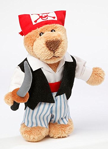 EBO 10275 - Piratenbär, 14 cm von EBO Plüschtiere