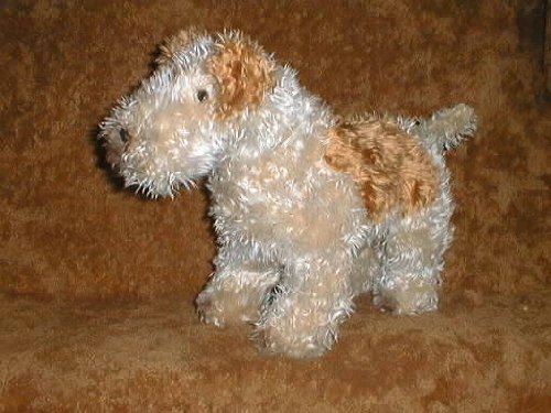 EBO 48036 - Foxterrier, stehend, 36 cm lang, von EBO Plüschtiere