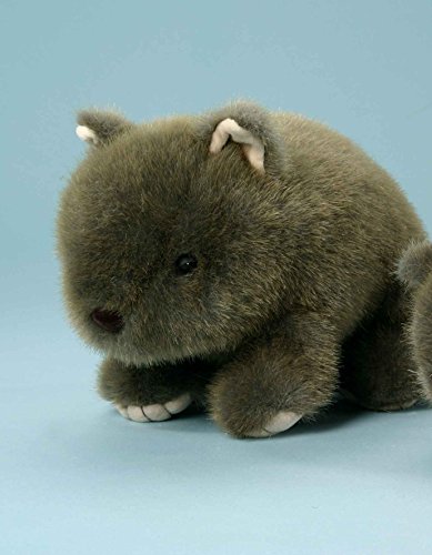 EBO 60187-60087 Wombat, 16 cm, braun meliert, auf Foto rechts von EBO Plüschtiere