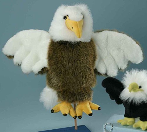 Handspiel-Weißkopf-Seeadler braun-meliert-weiß 36 cm Handspiel-Weißkopf-Seeadler braun-meliert-weiß 36 cm von EBO Plüschtiere