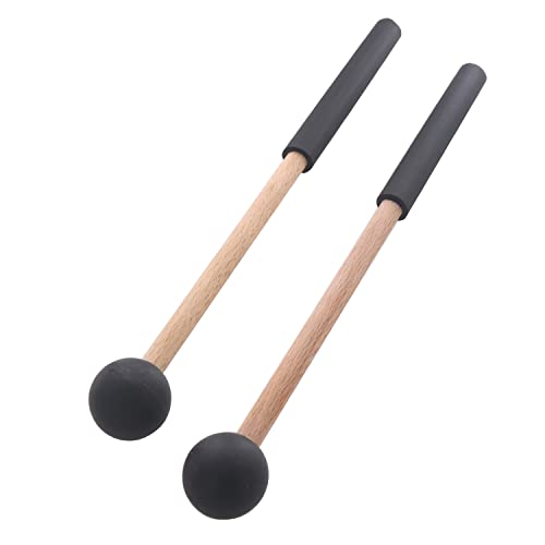 EBOOBA 1 Paar Drumsticks mit Kopf aus weichem Gummi, Drumsticks und Schlagzeugstöcke für Tastatur von EBOOBA