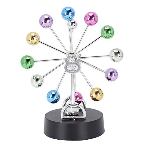 EBTOOLS Perpetuum Mobile, Physik Mechanik Science Toys, Art Asteroid, Revolving Ball Rotation Perpetual Motio, Balance Balls Schreibtischspielzeug Home Office Schreibtischdekoration von EBTOOLS