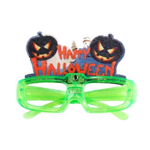 EBVincxmk LED-Leuchte Brille, beleuchtete Brille für Bühnenauftritte, bequeme Brille, Halloween-Dekoration von EBVincxmk