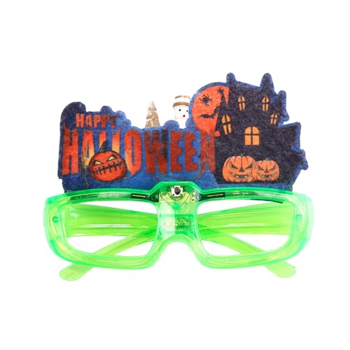 EBVincxmk LED-Leuchte Brille, beleuchtete Brille für Bühnenauftritte, bequeme Brille, Halloween-Dekoration von EBVincxmk