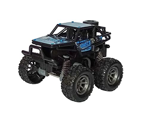 ECO Monster Truck 4x4 Off-Road Rückzug Monstertruck Modellauto Modell Auto 3Var 62 (Blau) von ECO