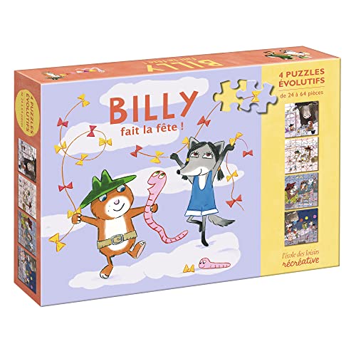 ECOLE DES LOISIRS 3127020502622 4 erweiterbare Puzzles von ECOLE DES LOISIRS