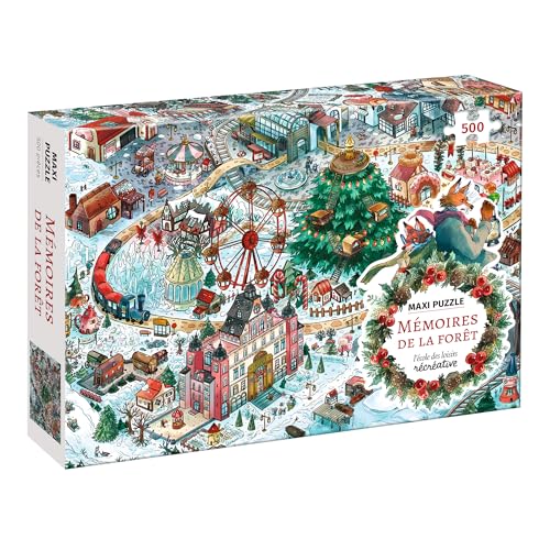 Puzzle Collector Memoires of The Forest (Winter 500 Teile) von ECOLE DES LOISIRS